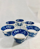 Vintage Copeland Spode’s Tower England Coffee-Tea Cup Set of 6
