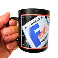 Vintage Mc Donald's French Roast Coffee Mug-Cup
