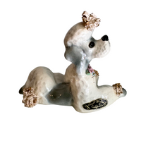 CoCo Josef Originals Gray Poodle Ceramic Figurine
