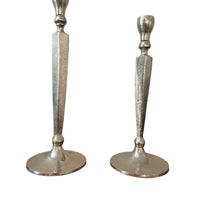 Metal Casting Candlestick Holder Set of 2