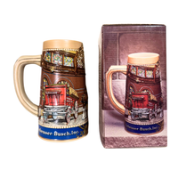 Budweiser Beer Stein-Mug National Historical Landmark Series A-91893 Clydesdale Stables
