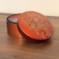 Vintage Lacquer Coaster Set
