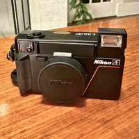 Nikon L35AF 35mm Point and Shoot Film Camera
