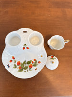 Creamer-Sugar Set Strawberry Andrea by Sadek Design
