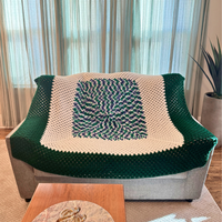 Crochet Handmade Throw Blanket
