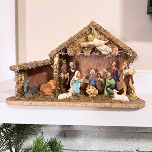 Vintage Nativity Christmas-Holiday Decor