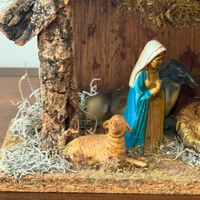 Vintage Nativity-Manger
