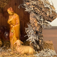 Vintage Nativity-Manger
