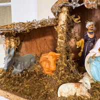 Vintage Nativity Christmas-Holiday Decor
