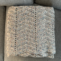 Crochet Handmade Throw Blanket
