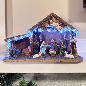 Vintage Nativity Christmas-Holiday Decor