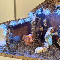 Vintage Nativity Christmas-Holiday Decor
