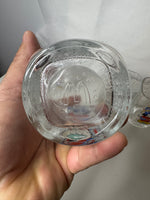 Walt Disney World 2000 Millennium Mickey Mouse Square Glasses McDonalds Lot of 4
