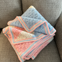 Crochet Handmade Throw Blanket
