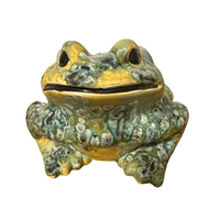 Large Arnels Ceramic Frog Toad Vintage Garden Figurine
