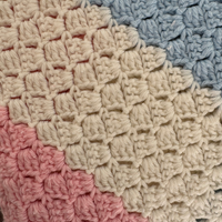 Crochet Handmade Throw Blanket
