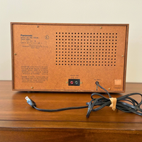 Panasonic Model RE6516 AM/FM RADIO Wooden Case