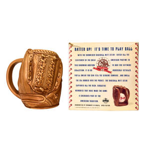 Budweiser Beer Vintage Stein-Mug Baseball Mitt Batter Up! It's Time To Play Ball Series 1995