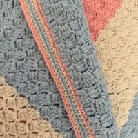 Crochet Handmade Throw Blanket
