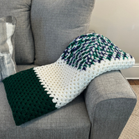 Crochet Handmade Throw Blanket
