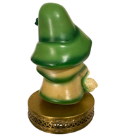 Christmas The Drummer Little Boy Fuji Japan Music Box Collectibles Ceramic-Brass
