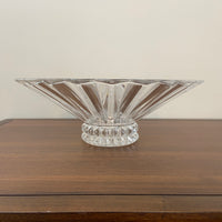 Rosenthal Classic Crystal Bowl Centerpiece Blossom Pattern Germany