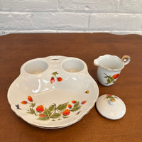 Creamer-Sugar Set Strawberry Andrea by Sadek Design