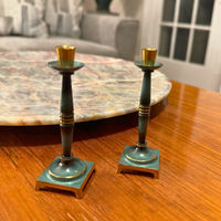 Small Sticks Brass Candle Holders
