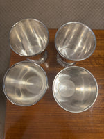 Vintage Towle Silver-plated Julep Cups Set of 4
