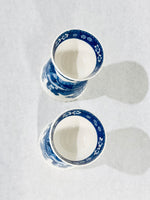 Vintage Copeland Spode's Tower England Double Egg Cup Set of 2
