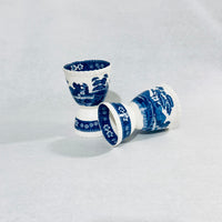 Vintage Copeland Spode's Tower England Double Egg Cup Set of 2