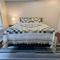 Bed-Quilt Set with Pillow Cases 3 PCS
