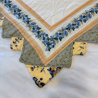 Bed-Quilt Set with Pillow Cases 3 PCS
