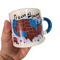 2008 The Unemployed Philosophers Guild I Have a Dream Democratic Dream Mug
