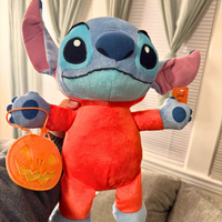 Disney Stitch Halloween Devil Soft Plush-Toy 12”
