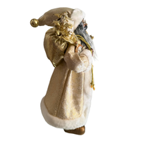 African-American Santa Claus Figurine
