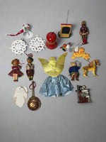 Vintage Christmas Ornaments Set-Lot of 16
