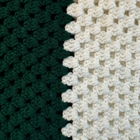 Crochet Handmade Throw Blanket
