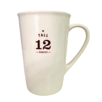 Starbucks Mug Cup Tall 12 Ounces Coffee-Tea
