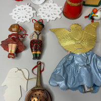 Vintage Christmas Ornaments Set-Lot of 16