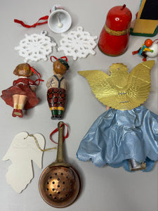 Vintage Christmas Ornaments Set-Lot of 16