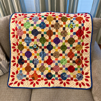 Small Square Handmade Quilt
