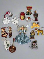 Vintage Christmas Ornaments Set-Lot of 16
