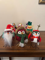 Holiday Decor Seasonal Birds Set of 9
