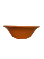 Traditional Red Clay Hand Slip-Trailed Decorated Serving Bowl
