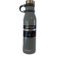 Contigo Couture Collection Gray Water Bottle 20oz Insulated Stainless