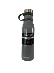 Contigo Couture Collection Gray Water Bottle 20oz Insulated Stainless