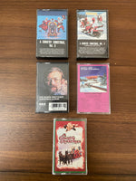 Vintage Christmas Cassettes Country Christmas-Rogers Whittaker Lot 20 With Case
