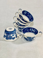 Vintage Copeland Spode’s Tower England Coffee-Tea Cup Set of 6
