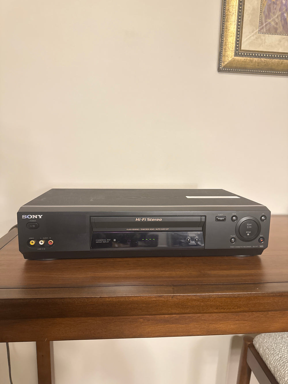 Sony Cassette Recorder Hi-Fi Stereo Vhs-Vcr SLV-N77